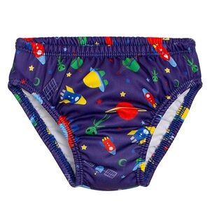 Finis Kids Swim Diaper (Baby, Toddler) - Space - Size Large (12-18 Months)
